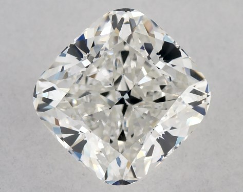 GIA 0.76 Carat H-VS1 Ideal Cut Cushion Modified Diamond